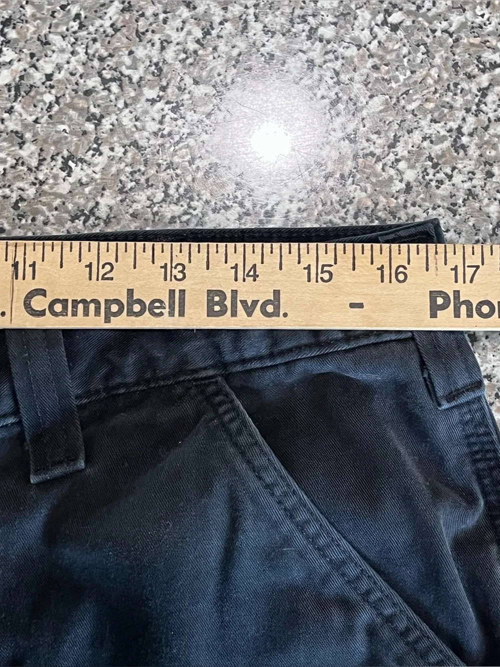 Carhartt Black Carpenter Pants Relaxed Fit Mens 34x32